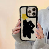 Taooba-Korean Plush IPhone Case