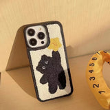 Taooba-Korean Plush IPhone Case