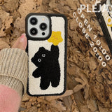 Taooba-Korean Plush IPhone Case