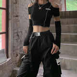 Taooba-Gothic Crop Top