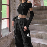 Taooba-Gothic Crop Top