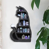 Taooba-Cat Shelf Holder for Crystals