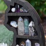 Taooba-Cat Shelf Holder for Crystals