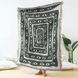 Taooba-Eye Snake Green Blanket