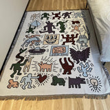 Taooba-Jigsaw Puzzle Throw Blanket