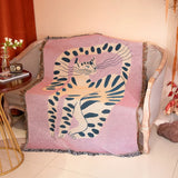 Taooba-Pink Cat Blanket