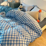 Taooba-Checkerboard Bedding Set