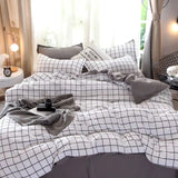 Taooba-Checkerboard Bedding Set