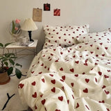 Taooba-Heart Aesthetic Bedding Set