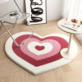 Taooba-Peach Cute Heart Carpet