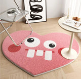 Taooba-Peach Cute Heart Carpet