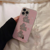 Taooba-Pink Bunny iPhone Case