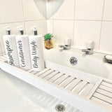 Taooba-White 3 Pcs Set Bathroom Dispenser