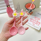 Taooba-Kawaii Star Ceramic Spoon