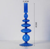 Taooba-Blue Candle Holder Vase