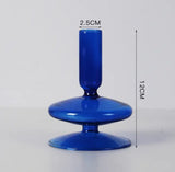 Taooba-Blue Candle Holder Vase