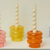 Taooba-2 pc Spiral Candles