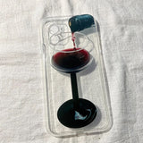 Taooba-Red Wine iPhone Case