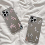 Taooba-Pink Cross iPhone Case