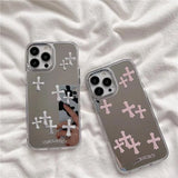 Taooba-Pink Cross iPhone Case