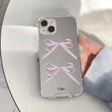 Taooba-Pink Mirror iPhone Case