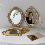 Taooba-Golden Reflection Mirror and Tray