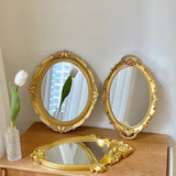 Taooba-Golden Reflection Mirror and Tray