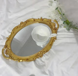 Taooba-Golden Reflection Mirror and Tray