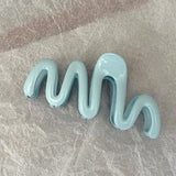 Taooba-Colorful Jelly Wave Hairpin