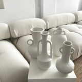 Taooba-Milky White Vases