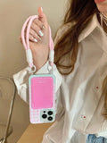 Taooba-Pink Checkered iPhone Case