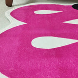 Taooba-Pink Abstract Rug