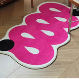 Taooba-Pink Abstract Rug