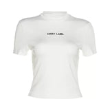 Taooba Ilne Letter Print T-Shirt