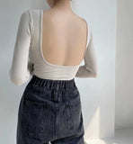 Taooba Joplin Backless  Bodysuit