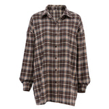 Taooba Julia Oversize Plaid Shirt