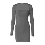 Taooba Kansas Long Sleeve Slim Dress