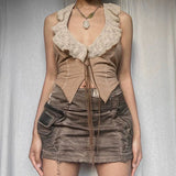 Taooba Kristyn Vintage Vest Top