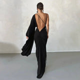 Taooba Kyle Backless Maxi Dress