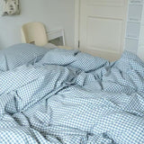 Taooba Mini Blue Gingham Bedding Set