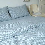 Taooba Mini Blue Gingham Bedding Set