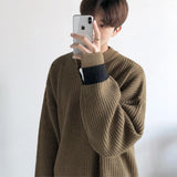 Taooba Neck Round Sweater