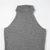 Taooba Kenna Wool Turtleneck Vest Top