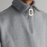 Taooba-1137 TURTLENECK HALF ZIPPER SWEATER