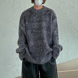 Taooba-6222 MOHAIR ROUND NECK SWEATER