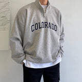 Taooba-4100 HALF ZIP-UP COLORADO TURTLENECK SWEATER