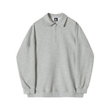 Taooba-. 4010 HALF ZIP-UP SWEATER