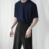 Taooba-1784 BASIC HALF SLEEVE SHIRT