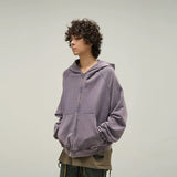 Taooba-10069 LAVENDER ZIP-UP HOODIE