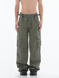 Taooba- 9582 CARGO DENIM PANTS